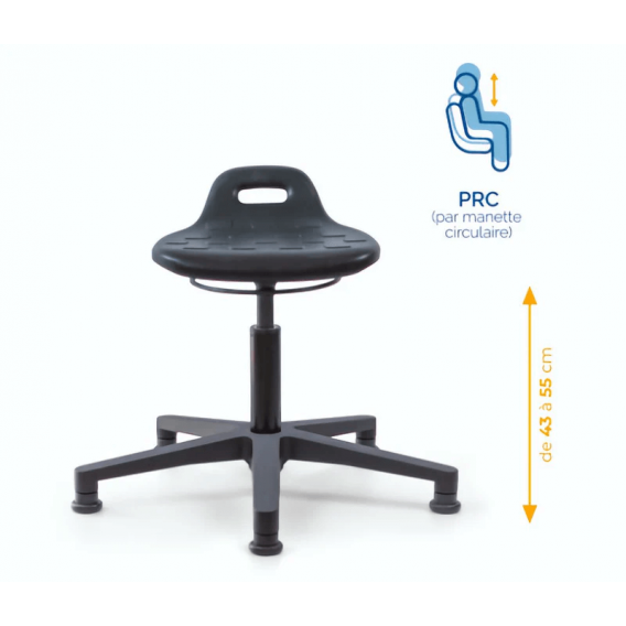 ASSIS DEBOUT TOM EN POLYURÉTHANE