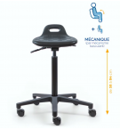 ASSIS DEBOUT TOM EN POLYURÉTHANE mécanisme BASCULANT