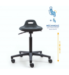 ASSIS DEBOUT TOM EN POLYURÉTHANE mécanisme BASCULANT