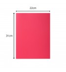 Paquet de 100 sous-chemises ROCK''S 80 - 22x31cm Framboise