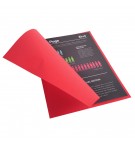 Paquet de 100 sous-chemises ROCK''S 80 - 22x31cm Framboise