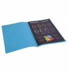 Paquet de 100 sous-chemises ROCK''S 80 - 22x31cm Bleu