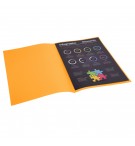 Paquet de 100 sous-chemises ROCK''S 80 - 22x31cm Ocre