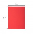 Paquet de 250 sous-chemises SUPER 60 - 22x31cm Rouge