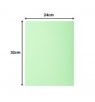 Paquet de 100 chemises Forever® 170 100% recyclé - 24x32cm Vert Pré