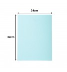 Paquet de 100 chemises Forever® 170 100% recyclé - 24x32cm Bleu clair