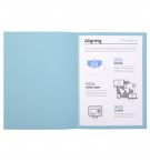 Paquet de 100 chemises Forever® 170 100% recyclé - 24x32cm Bleu clair