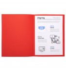 Paquet de 100 chemises Forever® 170 100% recyclé - 24x32cm Rouge