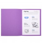 Paquet de 100 chemises Forever® 170 100% recyclé - 24x32cm Lilas