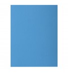 Paquet de 50 chemises 2 rabats ROCK''S 210 - 24x32cm Bleu