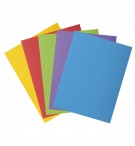 Paquet de 50 chemises 1 rabat ROCK''S 210 - 24x32cm Couleurs assorties