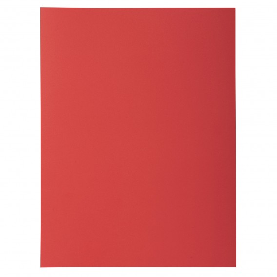 Paquet de 50 chemises 1 rabat ROCK''S 210 - 24x32cm Rouge