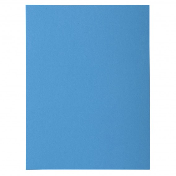 Paquet de 50 chemises 1 rabat ROCK''S 210 - 24x32cm Bleu
