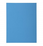 Paquet de 50 chemises 1 rabat ROCK''S 210 - 24x32cm Bleu