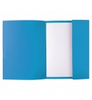 Paquet de 50 chemises 1 rabat ROCK''S 210 - 24x32cm Bleu