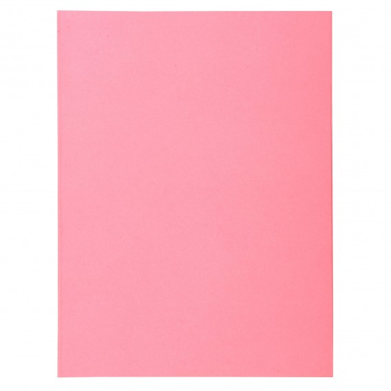 Paquet de 50 chemises 2 rabats SUPER 210 - 24x32cm Rose
