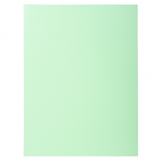Paquet de 50 chemises 2 rabats SUPER 210 - 24x32cm Vert clair
