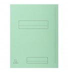 Paquet de 50 chemises imprimées 2 rabats SUPER 210 - 24x32cm Vert clair