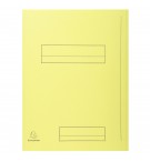 Paquet de 50 chemises imprimées 2 rabats SUPER 210 - 24x32cm Canari