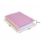 Paquet de 25 chemises dos toilé Forever® 320g/m2 - 24x32cm Lilas