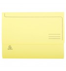 CHEMISE A POCHE SOUFFLET DE 30 240X320mm 280G - JAUNE