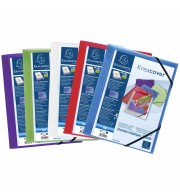 CHEMISES A ELASTIQUE ASSORTIS ¨PERSONNALISABLES 24X32cm / PAQ DE 25