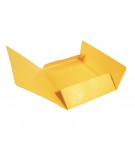 Chemise à élastiques Maxi capacity carte lustrée 425gm2 - A4 Jaune