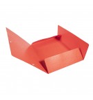 Chemise à élastiques Maxi capacity carte lustrée 425gm2 - A4 Rouge