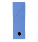 Boite transfert Dos 90mm papier toilé Bleu clair