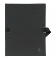 Chemise dos extensible papier - 24x32cm Noir