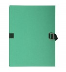 Chemise dos extensible papier - 24x32cm Vert clair