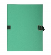 Chemise dos extensible papier - 24x32cm Vert clair