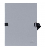 Chemise dos extensible papier - 24x32cm Gris