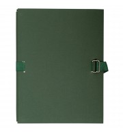 Chemise dos extensible papier - 24x32cm Vert foncé