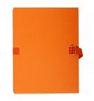 Chemise à sangle dos extensible A4 24x32cm orange EXACOMPTA - Vue 1