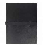 Chemise dos extensible balacron et sangle scratch. Noir