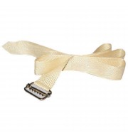 SANGLES TOILE A BOUCLE CRANTE 1m - PAQUET DE 25