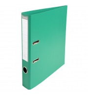 Classeur à levier PVC A4 dos de 50mm. Vert