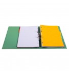 Classeur à levier PVC A4 dos de 50mm. Vert