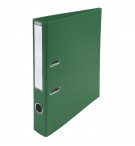 Classeur à levier PVC A4 dos de 50mm. Vert foncé