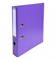 Classeur à levier PVC A4 dos de 50mm. Violine