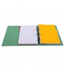 CLASSEURS A LEVIER COULEURS ASSORTIES DOS 70mm - LOT DE 10