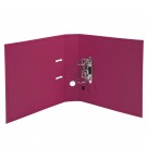 Classeur à levier PVC A4 dos de 70mm. Fuchsia