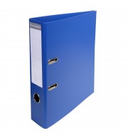 Classeur à levier PVC A4 dos de 70mm. Bleu foncé