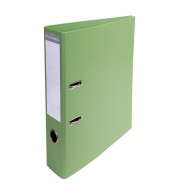 Classeur à levier PVC A4 dos de 70mm. Vert anis