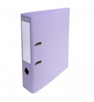 Classeur à levier PVC A4 dos de 70mm. Lilas