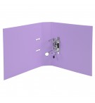 Classeur à levier PVC A4 dos de 70mm. Lilas