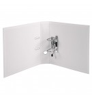 Classeur à levier PVC A4 dos de 70mm. Blanc