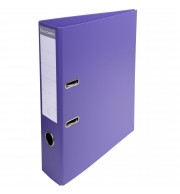 Classeur à levier PVC A4 dos de 70mm. Violine