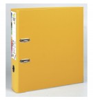 Classeur à levier Prem'Touch intérieur et extérieur en polypropylène - Dos 80mm - A4 maxi Jaune